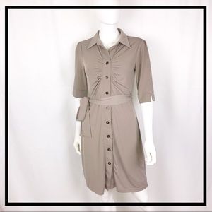 SPENSE Button-Up Dress. Size 4
